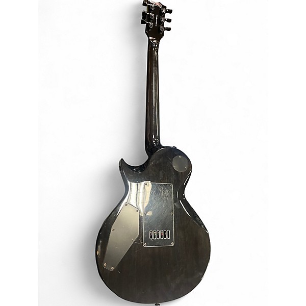 Used 2017 ESP LTD EC1000 Evertune Trans Black Solid Body Electric Guitar