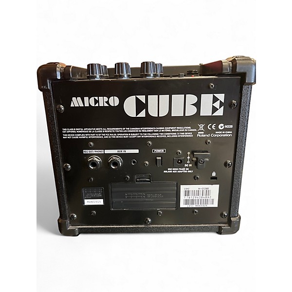 Used Roland Micro Cube Guitar Combo Amp