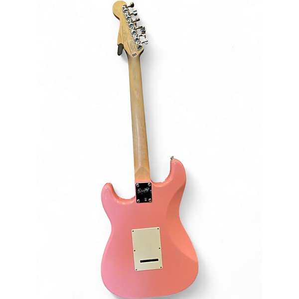 Used Squier Affinity Stratocaster Shell Pink Solid Body Electric Guitar