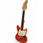 Used Fender Jagstang Fiesta Red Solid Body Electric Guitar thumbnail