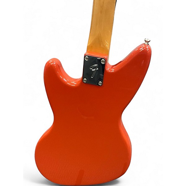 Used Fender Jagstang Fiesta Red Solid Body Electric Guitar