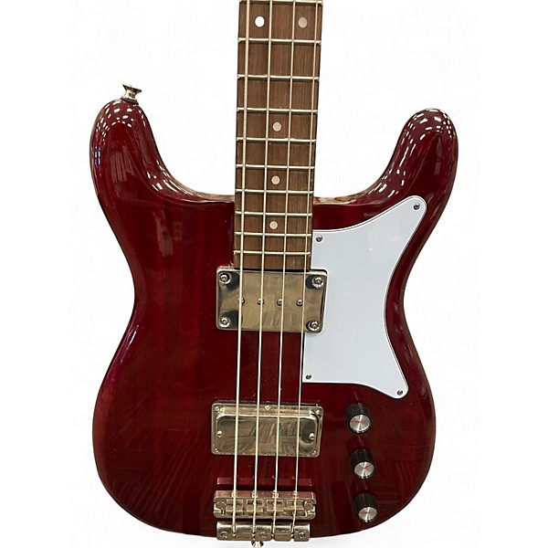 Used Epiphone Newport Red Electric Bass Guitar
