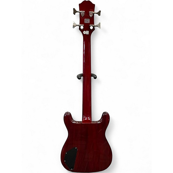 Used Epiphone Newport Red Electric Bass Guitar