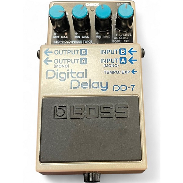 Used BOSS DD7 Digital Delay Effect Pedal