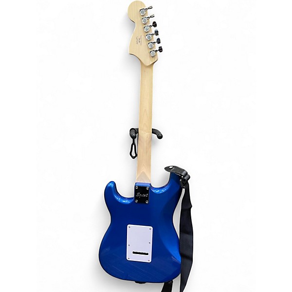 Used Squier Stratocaster HSS Blue Solid Body Electric Guitar