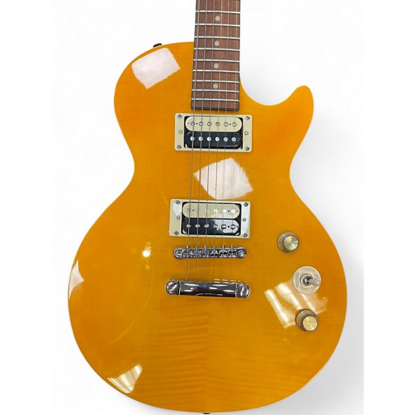 Used Epiphone Les Paul Special II Amber Solid Body Electric Guitar