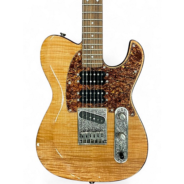 Used Dean Zelinsky Dellaterra Prototype 101 Vintage Natural Solid Body Electric Guitar