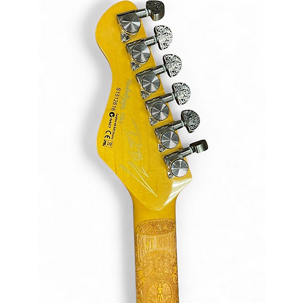 Used Dean Zelinsky Dellaterra Prototype 101 Vintage Natural Solid Body Electric Guitar