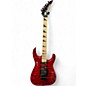 Used Jackson JS34Q Dinky TRANSPARENT Solid Body Electric Guitar thumbnail