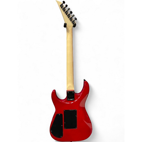 Used Jackson JS34Q Dinky TRANSPARENT Solid Body Electric Guitar