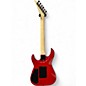 Used Jackson JS34Q Dinky TRANSPARENT Solid Body Electric Guitar