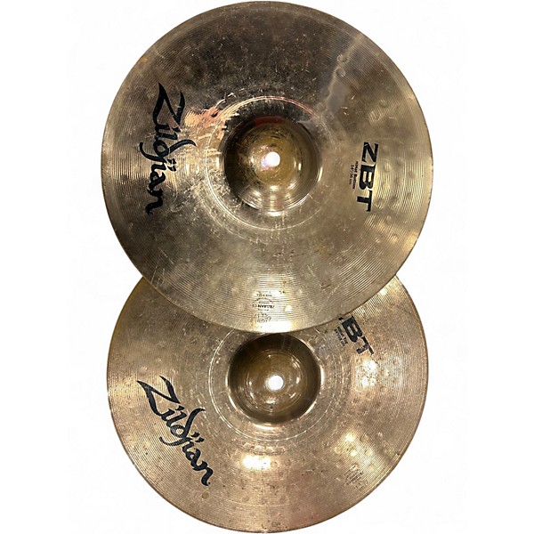 Used Zildjian 14in ZBT Hi Hat Pair Cymbal
