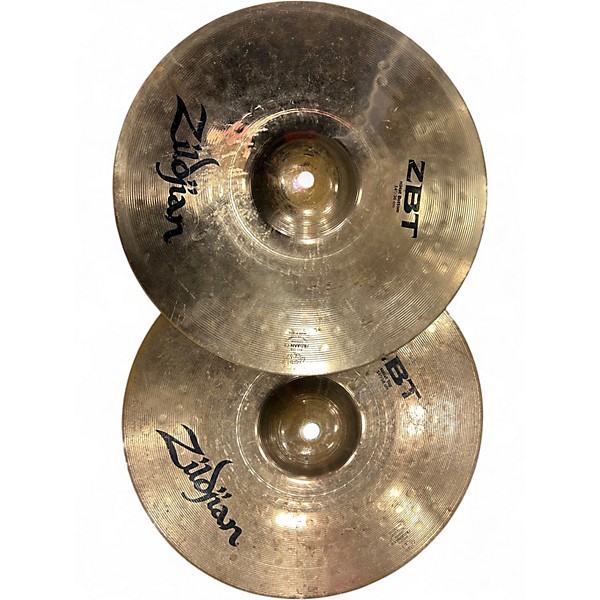 Used Zildjian 14in ZBT Hi Hat Pair Cymbal