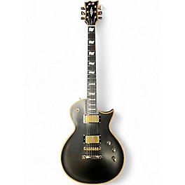 Used ESP E-II Eclipse Satin Black Solid Body Electric Guitar
