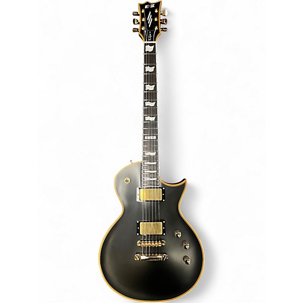 Used ESP E-II Eclipse Satin Black Solid Body Electric Guitar