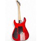 Used Jackson JS34Q Dinky transparent red Solid Body Electric Guitar