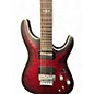 Used Schecter Guitar Research C1 Platinum Crimson Red Burst Solid Body Electric Guitar