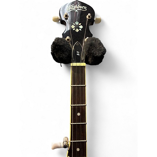 Used Washburn B-9 Natural Banjo