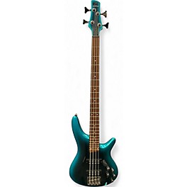 Used Ibanez SR300E GREEN Electric Bass Guitar
