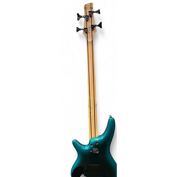 Used Ibanez SR300E GREEN Electric Bass Guitar