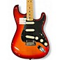 Used Fender Player Plus Stratocaster aged cherryburst Solid Body Electric Guitar