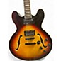 Used Indio SEMI HOLLOW 3 Color Sunburst Hollow Body Electric Guitar
