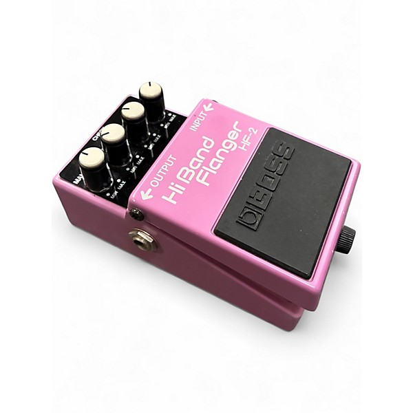 Used BOSS HF2 Hi Band Flanger Effect Pedal