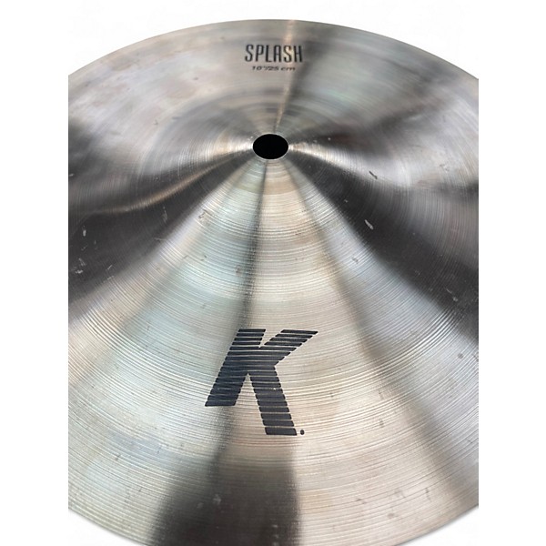 Used Zildjian 10in K Custom Dark Splash Cymbal