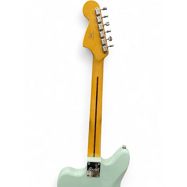 Used Squier Vintage Modified Jaguar Surf Green Solid Body Electric Guitar