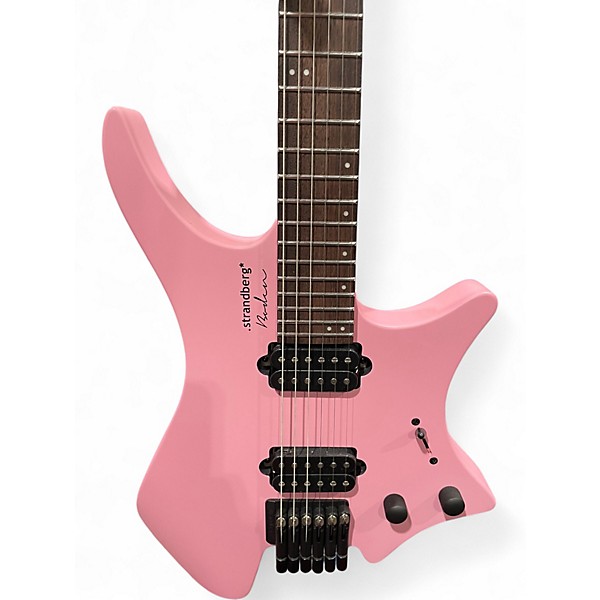 Used strandberg BODEN ESSETIAL 6 Shell Pink Solid Body Electric Guitar