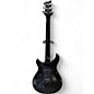 Used PRS SE Black and Gold Solid Body Electric Guitar