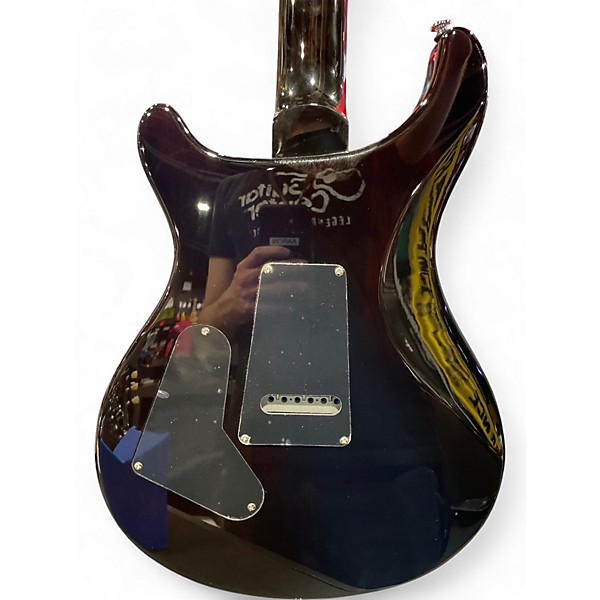 Used PRS SE Black and Gold Solid Body Electric Guitar