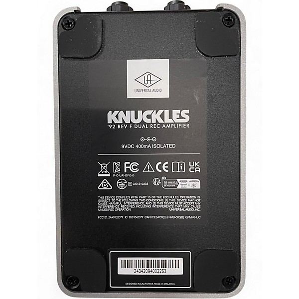 Used Universal Audio Knuckles 92 Effect Processor Pedal