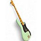 Used 2024 Squier Classic Vibe 1970S Precision Bass Surf Green Electric Bass Guitar