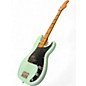 Used 2024 Squier Classic Vibe 1970S Precision Bass Surf Green Electric Bass Guitar