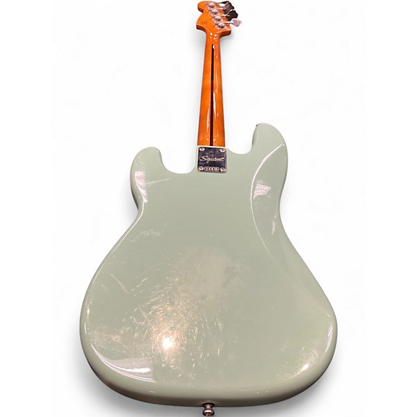 Used 2024 Squier Classic Vibe 1970S Precision Bass Surf Green Electric Bass Guitar