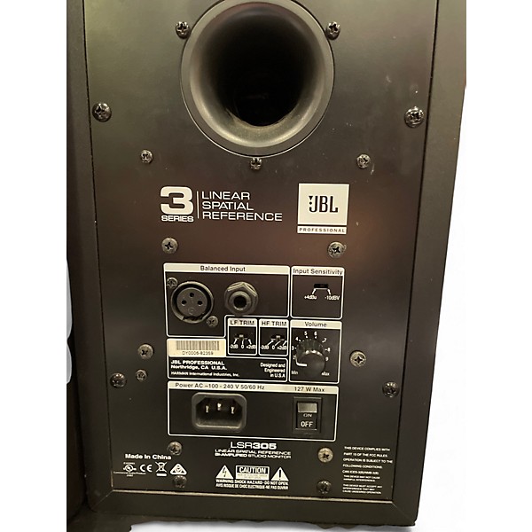 Used JBL LSR305 Pair Powered Monitor
