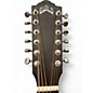 Used Guild f-2512E Natural 12 String Acoustic Electric Guitar