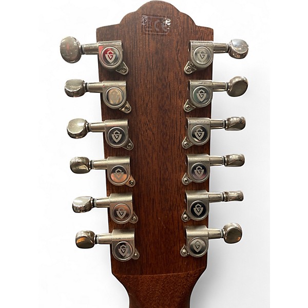 Used Guild f-2512E Natural 12 String Acoustic Electric Guitar