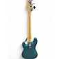 Used Fender Player Precision Bass Ocean Turquoise Electric Bass Guitar