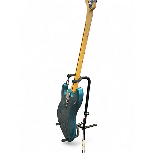 Used Fender Player Precision Bass Ocean Turquoise Electric Bass Guitar