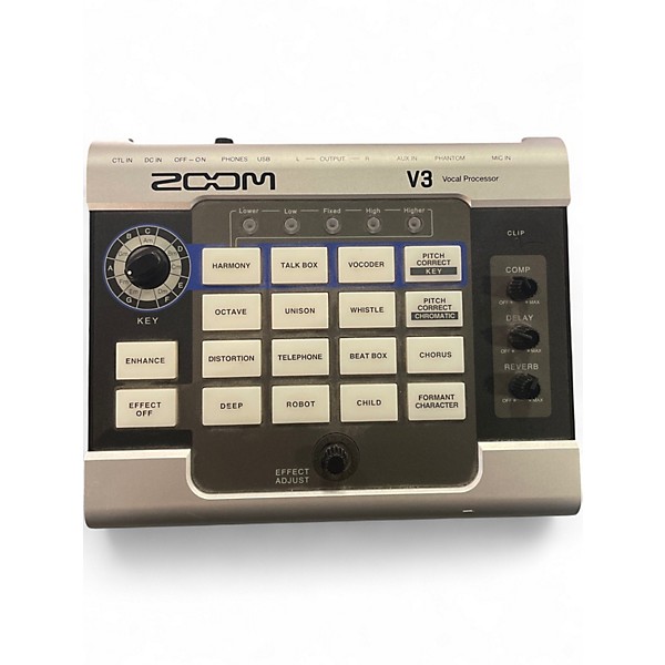 Used Zoom V3 Vocal Processor