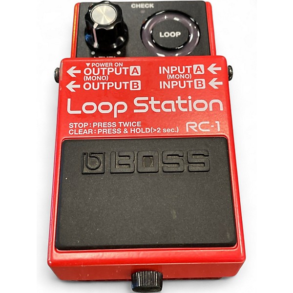 Used BOSS RC1 Loop Station Pedal