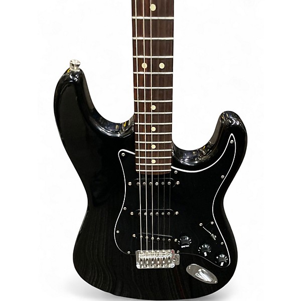 Used Fender Blacktop Stratocaster Black Solid Body Electric Guitar