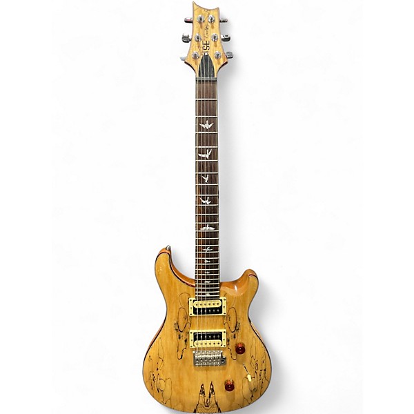 Used PRS SE Custom 24 Spalted Maple Solid Body Electric Guitar
