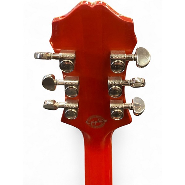 Used Epiphone Emperor Swingster Sunrise Orange Hollow Body Electric Guitar
