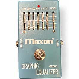 Used Maxon GE601 Graphic Equalizer Pedal