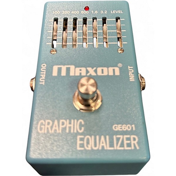Used Maxon GE601 Graphic Equalizer  Pedal