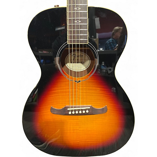 Used Fender FA-235E 3 Color Sunburst Acoustic Guitar