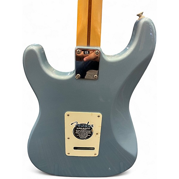 Used Fender Standard Stratocaster Blue Agave Solid Body Electric Guitar